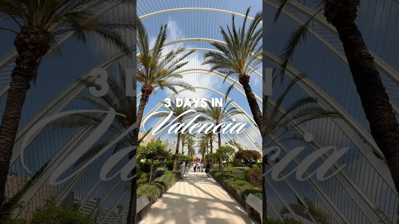 What to see and do in Valencia for a weekend trip! 🇪🇸 (read description) 