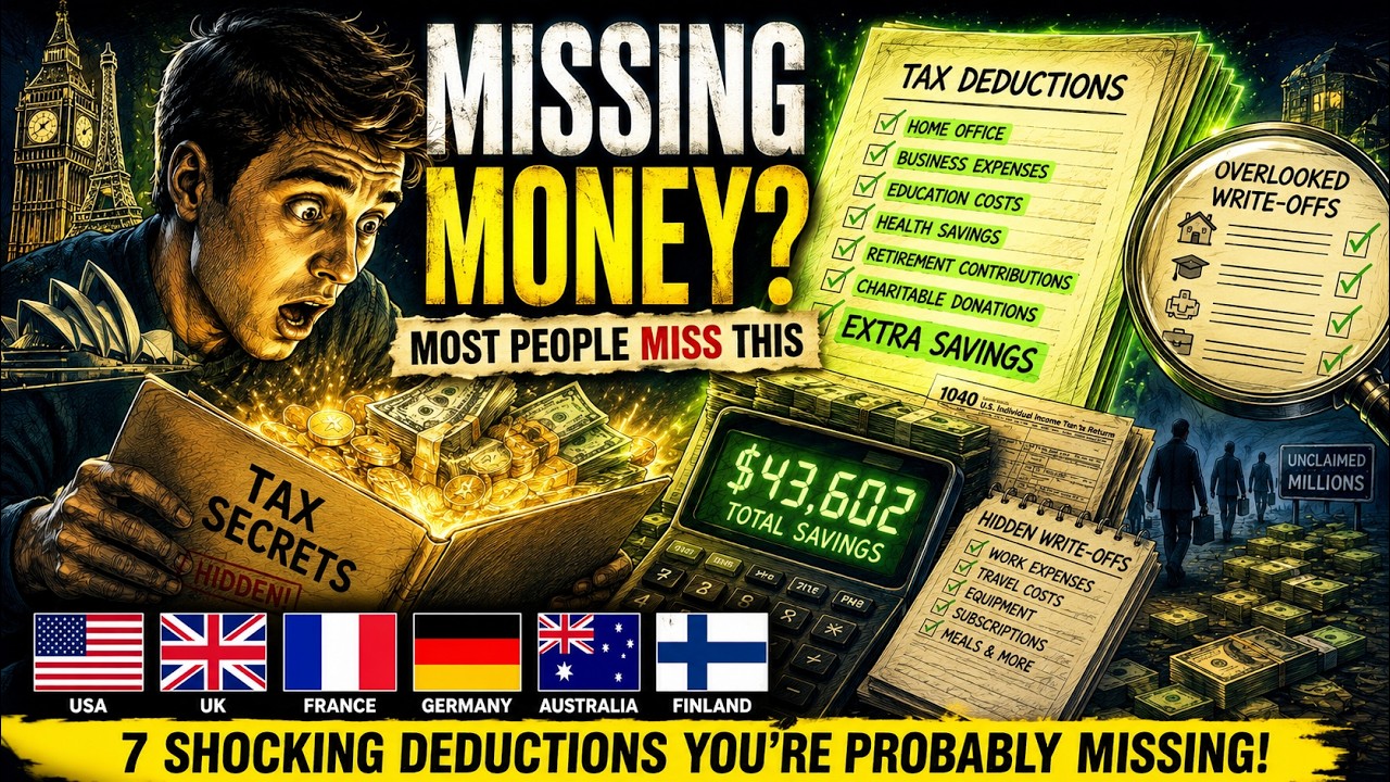 Tax Deductions Most People Never Claim | Missing Money 10,000$