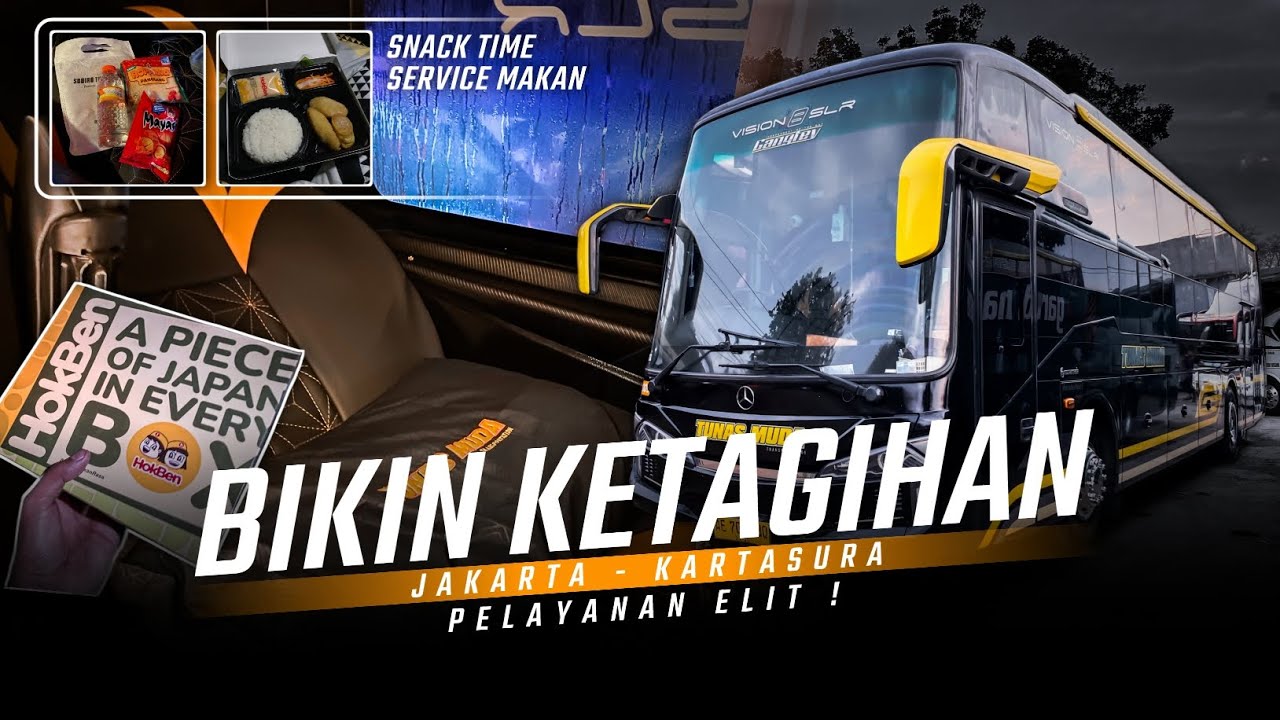 KALIAN HARUS COBAIN JUGA ‼️ 400 RIBU BUS SLEEPER PELAYANANNYA SEBAGUS INI ‼️ TUNAS MUDA JKT - JOGJA