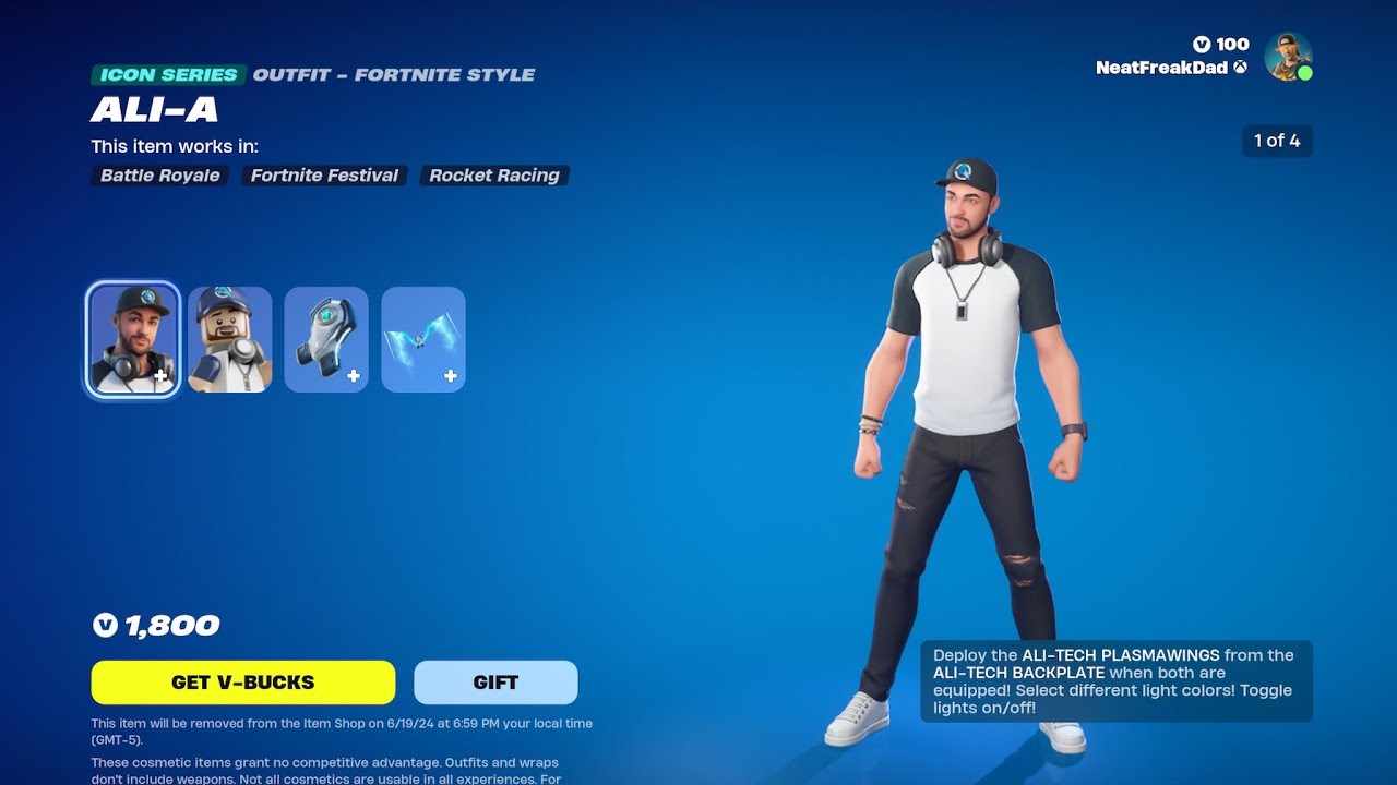 Fortnite Item Shop 06/16/24 Icon Skin's Are Back!