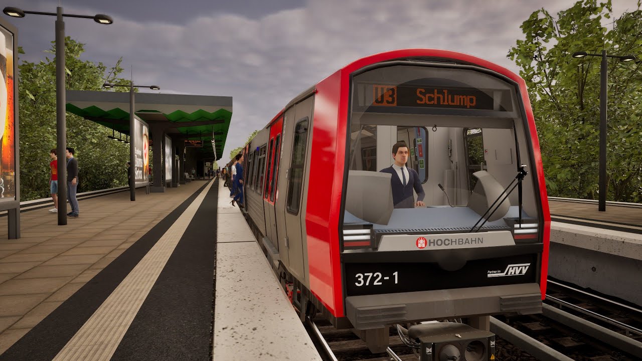 SubwaySim Hamburg U3 Mega Update [Final] - Letzte Fahrt von Wandsbek-Gartenstadt nach Barmbek! #11