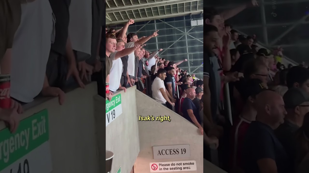 Liverpool Fans Go In On Newcastle Because Of Isak 👀
