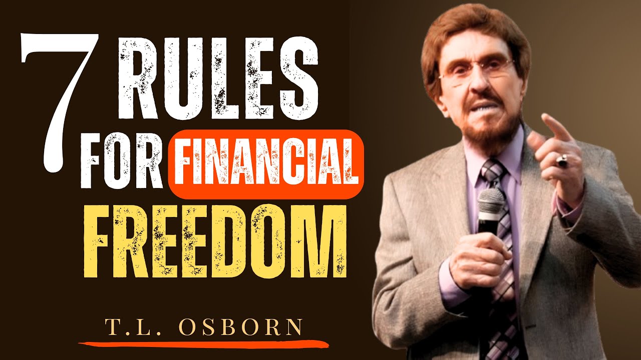 7 Money Rules That Saved Me From Being Broke at 65 | T.L. Osborn