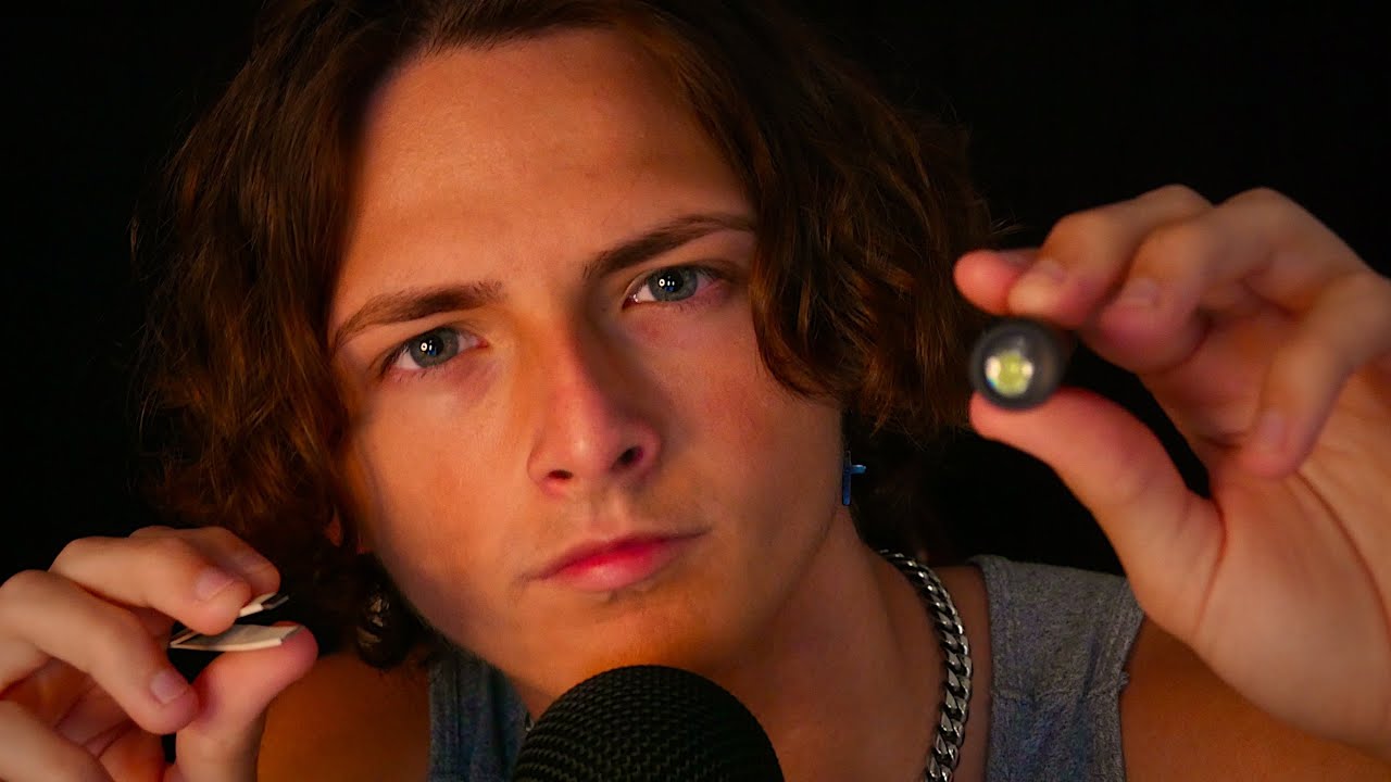 ASMR Plucking Your Negative Energy