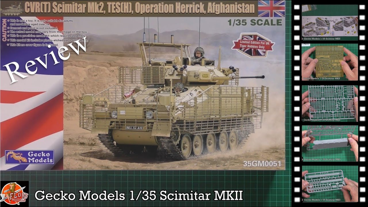 Gecko Models 1/35 Scimitar MKII review