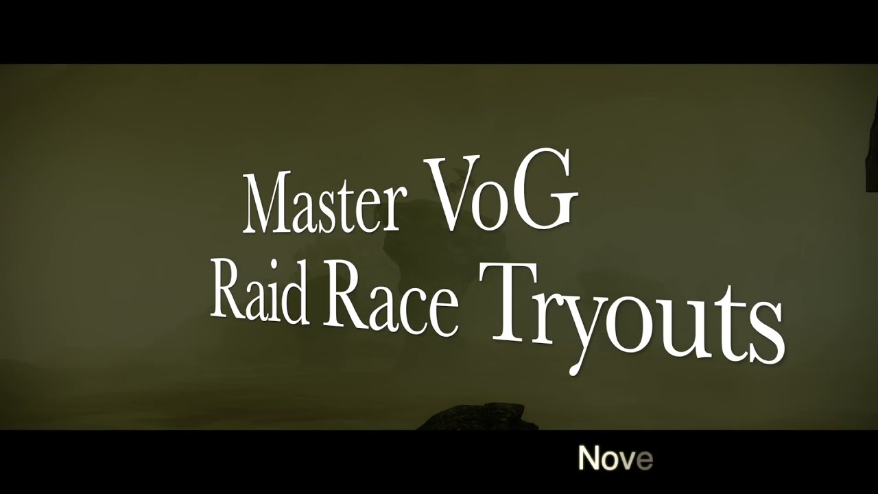 [Highlights] Raid Race Tryouts | Master VoG (11/13/2021)