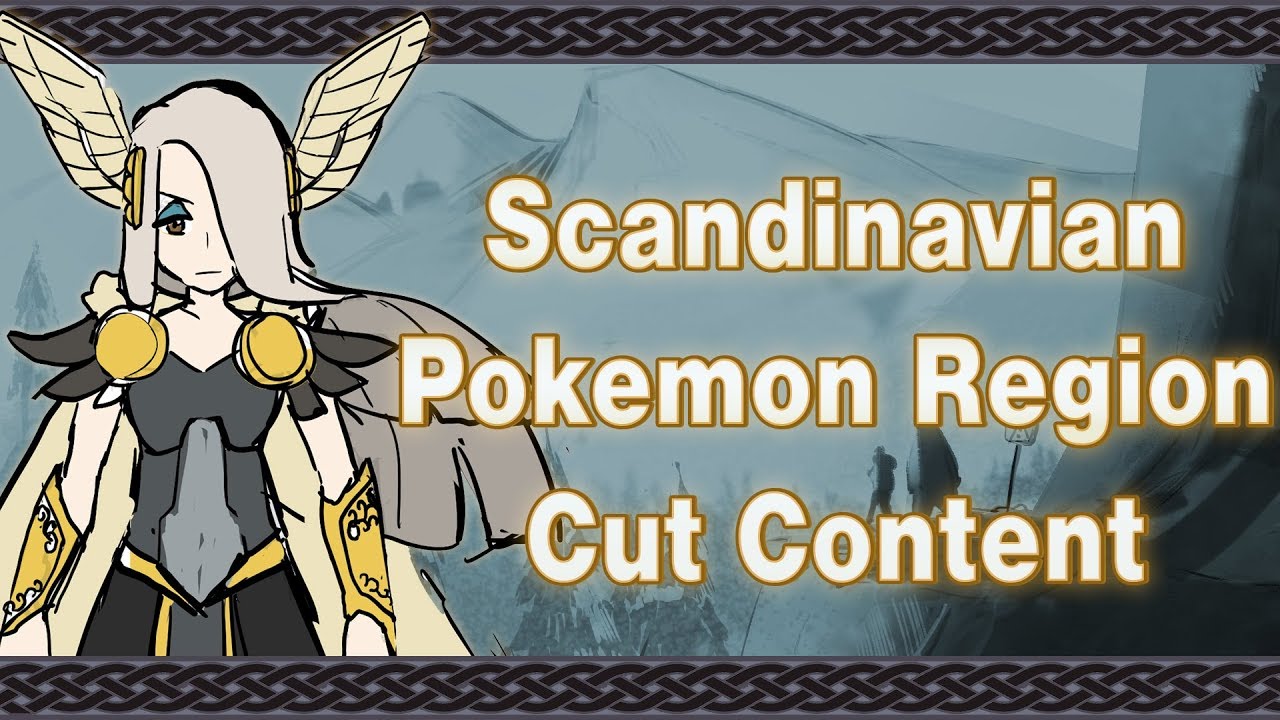 Что, если бы Скандинавия была регионом покемонов? — Вырезанный контент и идеи