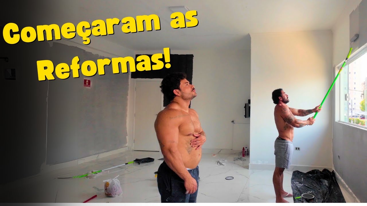 A Reforma do Meu Studio com a Ajuda dos Meninos! 🔨🔥