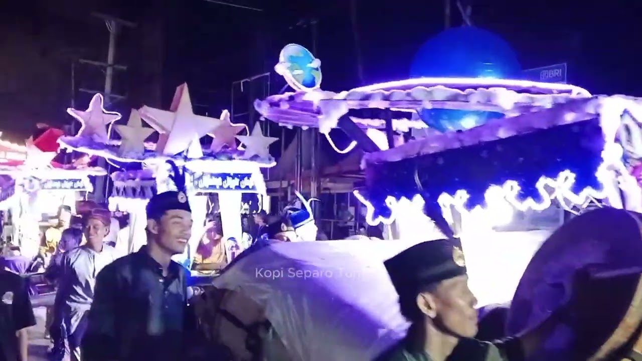 Serunya Arakan Sahur  Kuala Tungkal 2024 Malam Terakhir