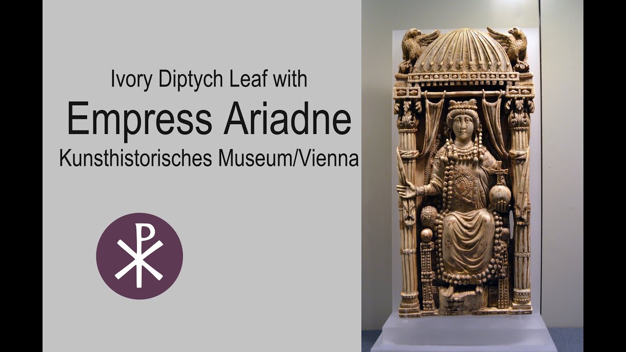 Diptych Leaf with Empress Ariadne