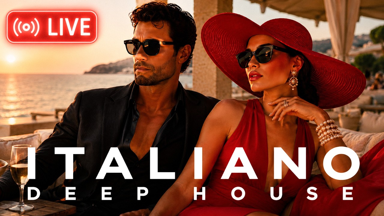 🔴 LIVE 24/7 | Italian Deep House 2026 | Mediterranean Summer & Luxury Vibes