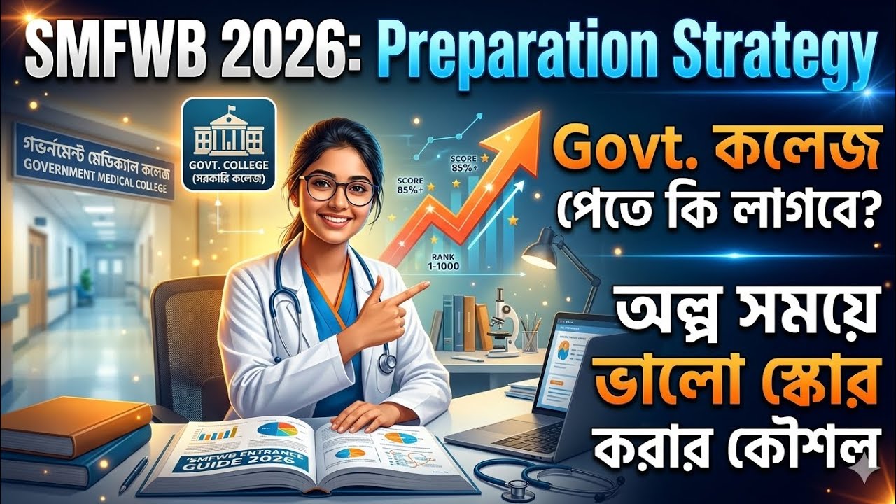 SMFWBEE 2026|Preparation Strategy|How to Crack SMFWB|A to Z Details | Diploma Paramedical Course