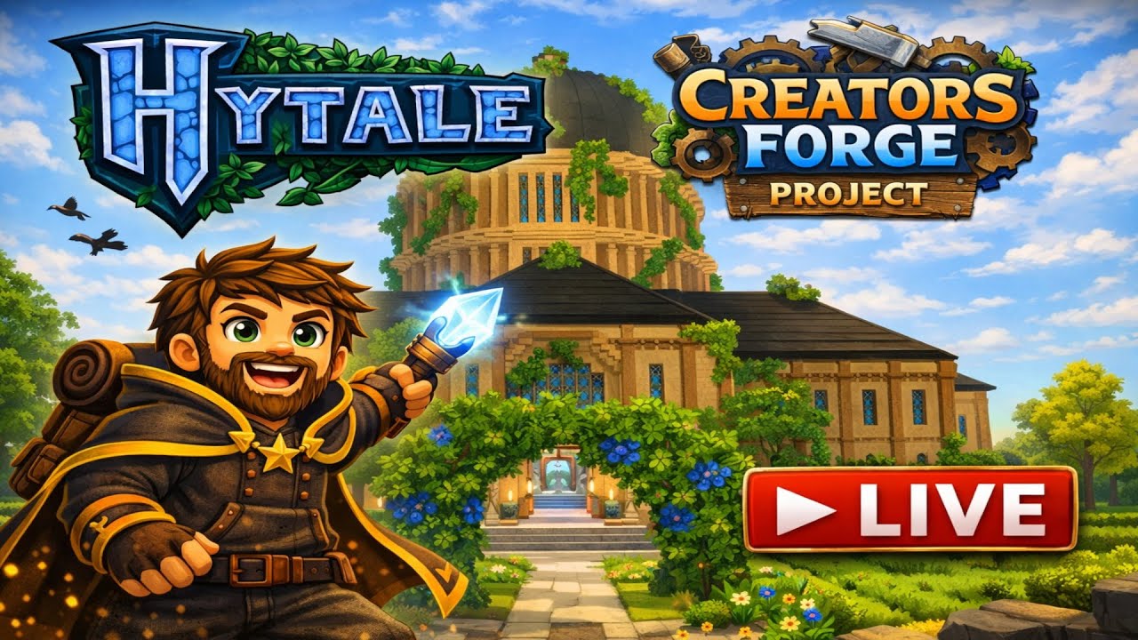 🏹 Hytale Creators Forge #010 🏹 - Capitol City wächst immer mehr. Einige Neue Gebäude sind entstanden