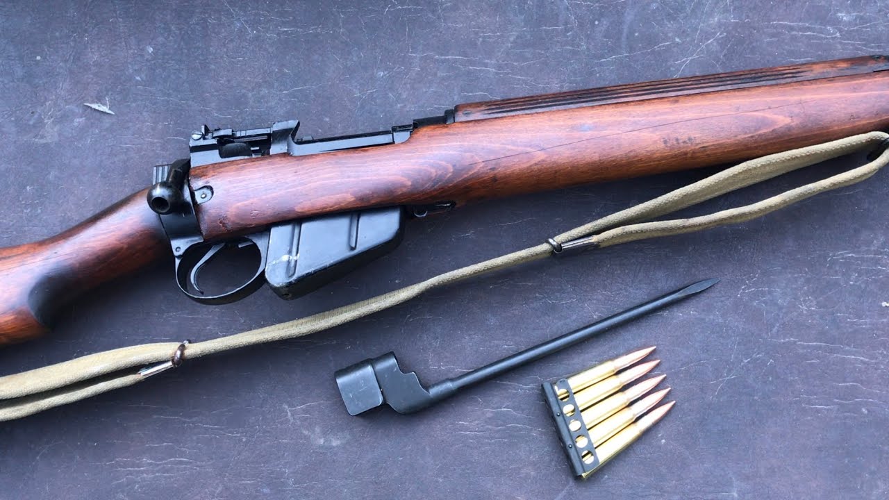Stevens-Savage Lee Enfield No4 Mk1 (.303 British) История и демонстрация стрельбы