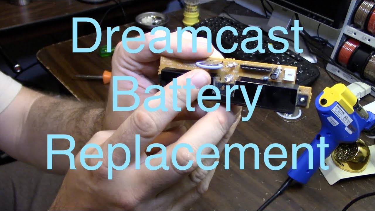 Sega Dreamcast Battery Replacement Guide