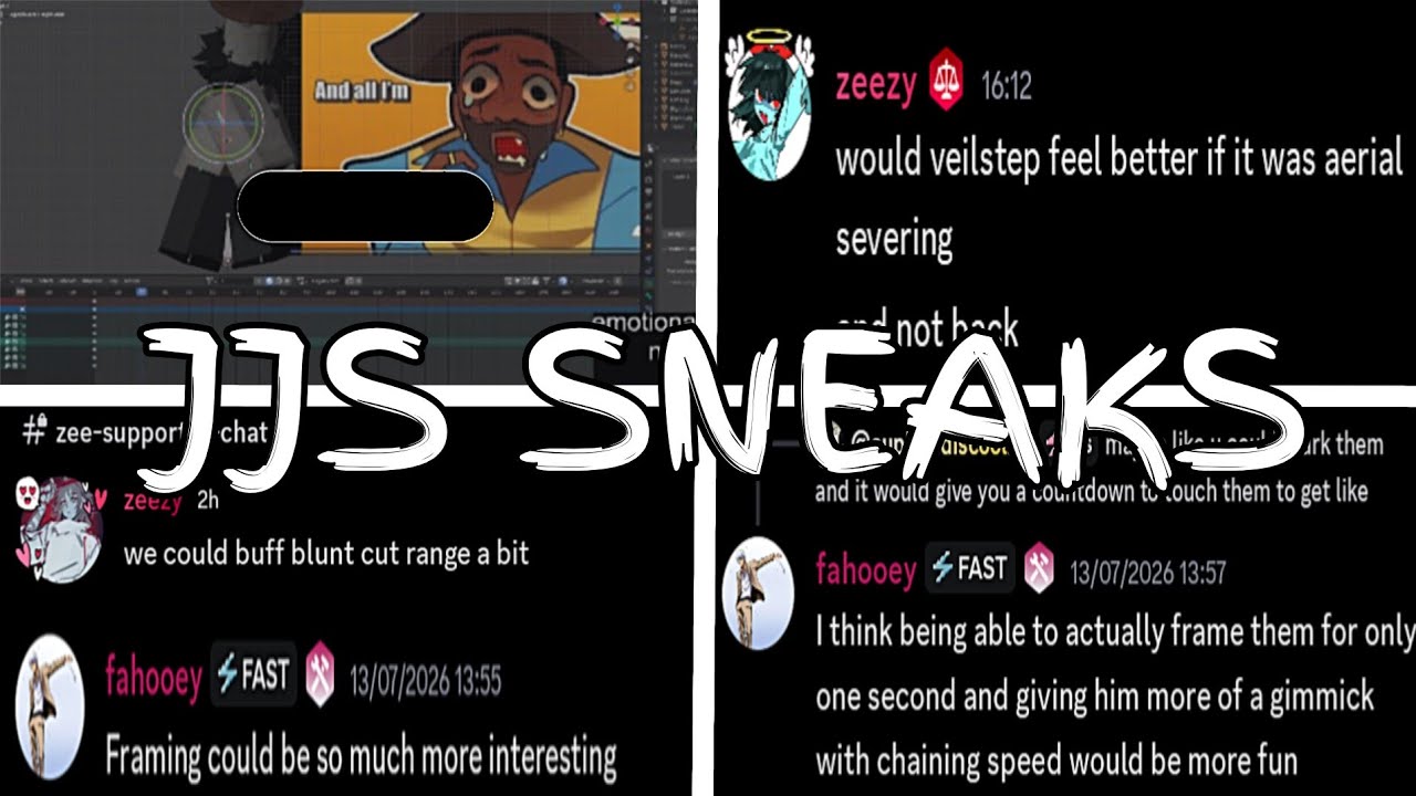 BACKROOMS EMOTE SNEAK + YUTA CHANGE + NANAMI BUFF (JJS SNEAKS)