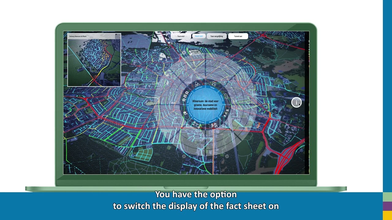 Mobilityvision 2040 - City of Hilversum - A digital Twin / Machine learning.