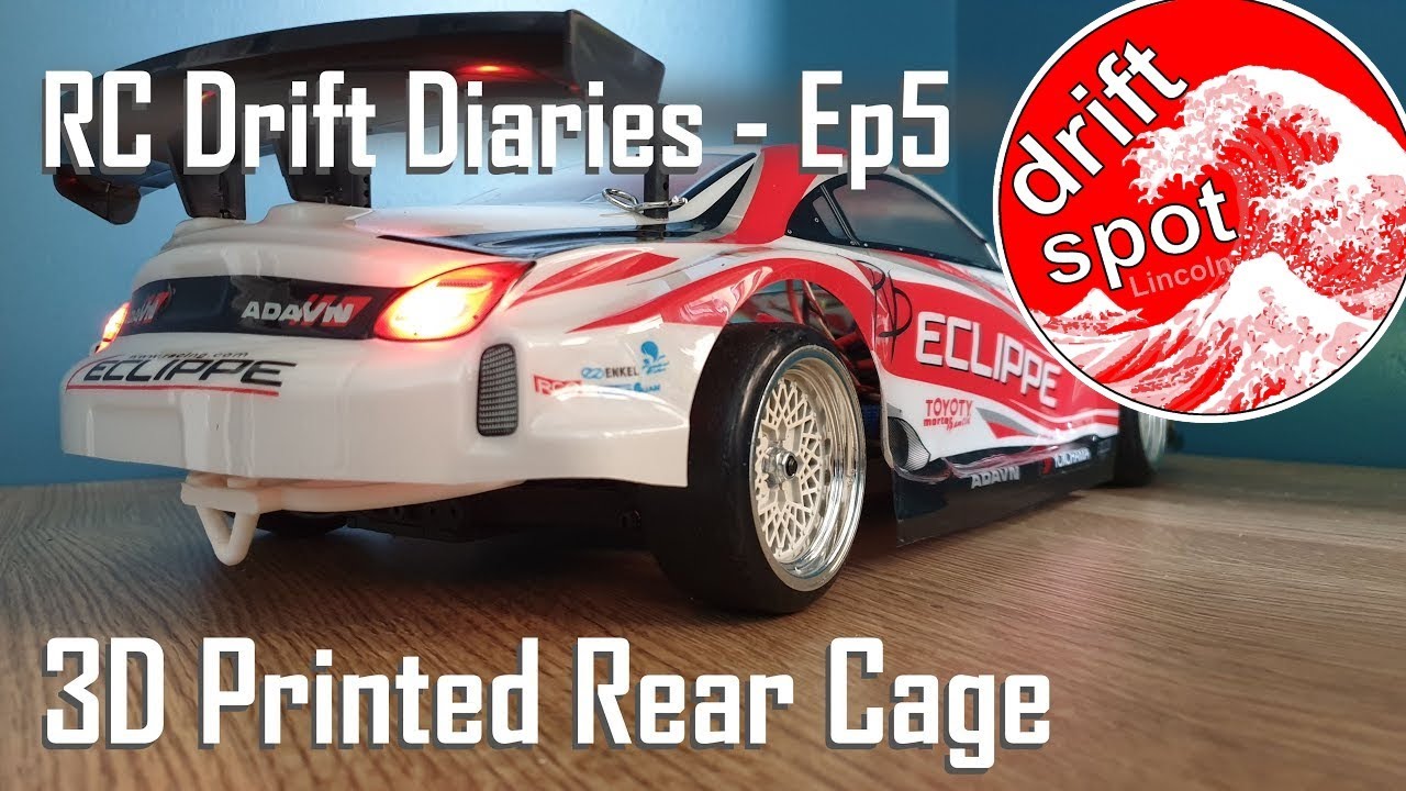 Soarer 1jz   RC Drift Diaries Ep5   3D Printed Bash Bar   Soarer Modifications & How To vlog