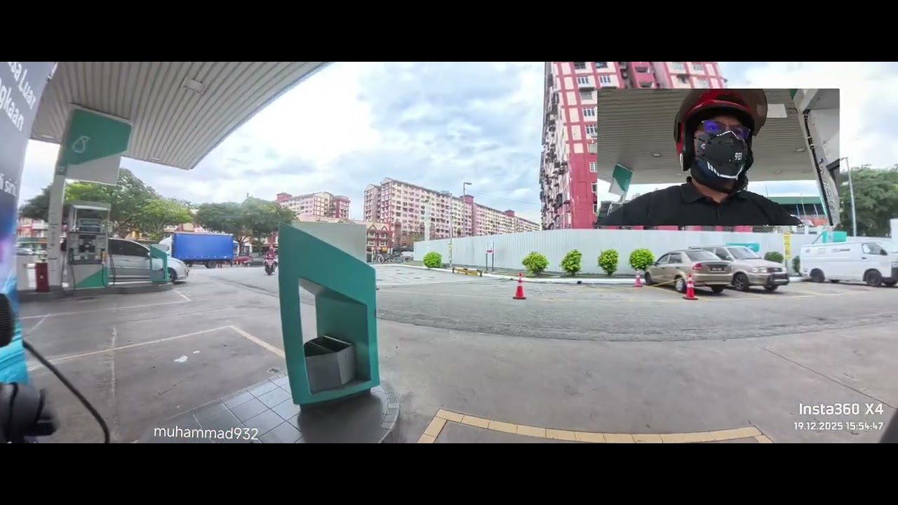 Insta360 X4 | Honda Vario 160 | 19/12/2025 #2 | Ke KLCC