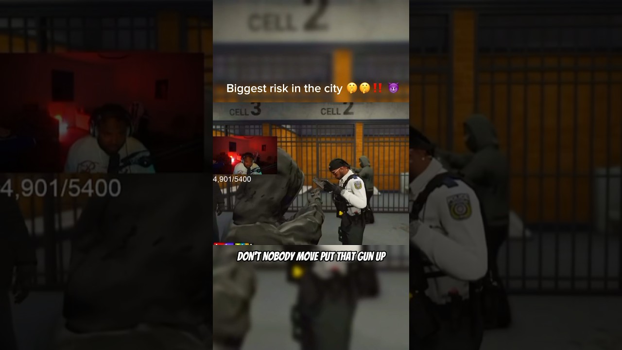 Teegrizzley and Booka600 takes the biggest risk in gtarp‼️ #grizzleyworldrp #gtarp #viral