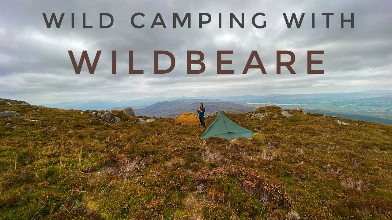 Camping with WILDBEARE In the Rhinog mountains / FIRST CAMP IN MY HILLEBERG SOULO