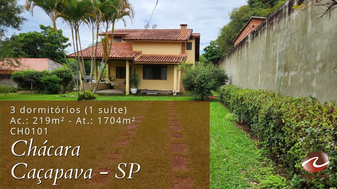 Linda e aconchegante chácara em Caçapava, bairro Vila Velha, 1704 m²