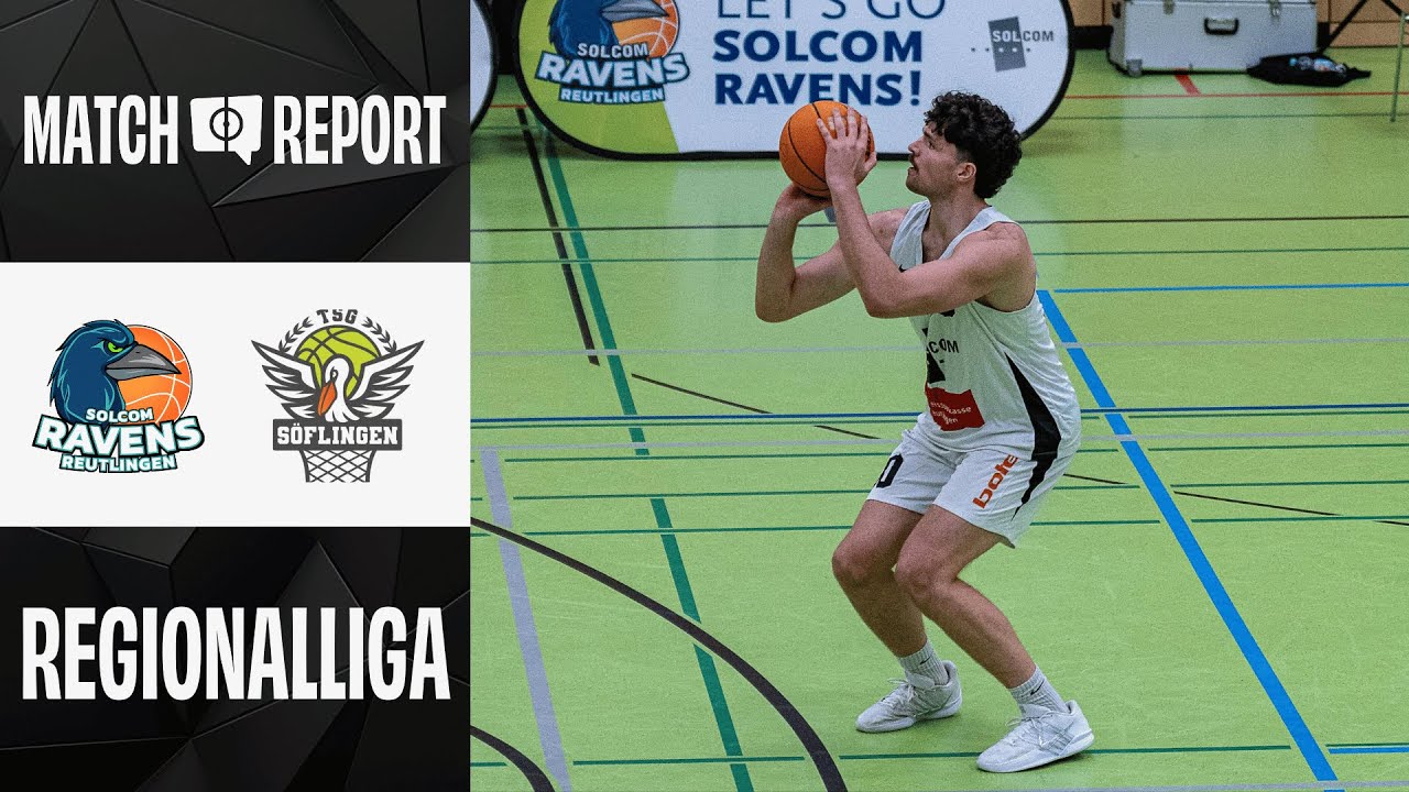 Basketball Regionalliga: TSG Solcom Ravens Reutlingen - vamos! TSG Söflingen