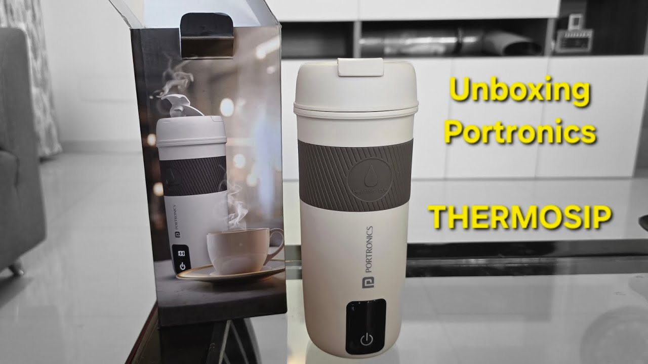 Portronics Thermosip Vacuum Insulated Travel Kettle