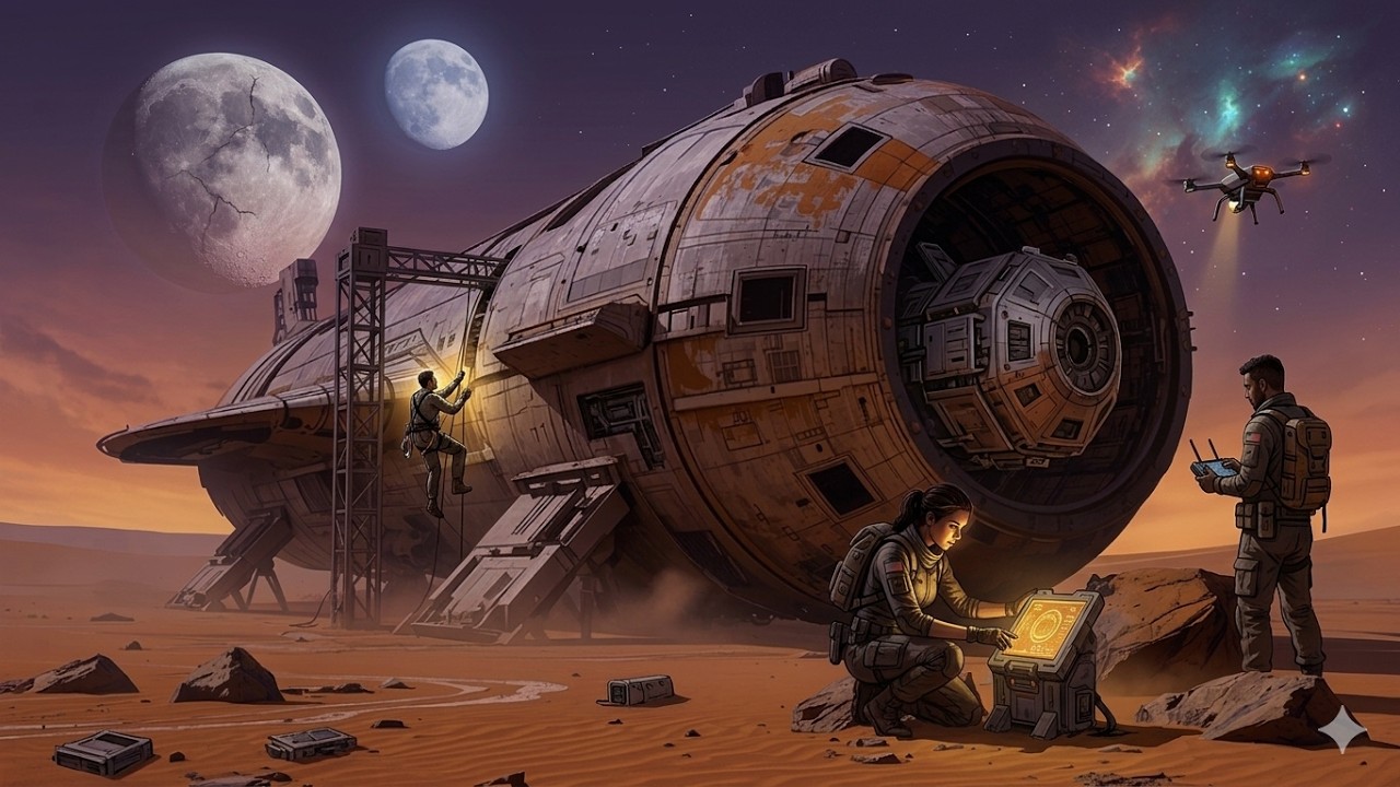 Die Auktion war leer, also kaufte ich einen alten Cruiser – was ich darin versiegelt entdeckte.....