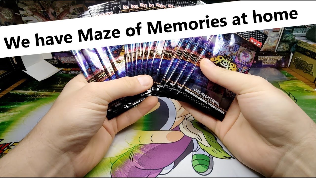 OCG Maze of Memories?! Opening a History Archive Collection for the shiny cardboard DOPAMINE.