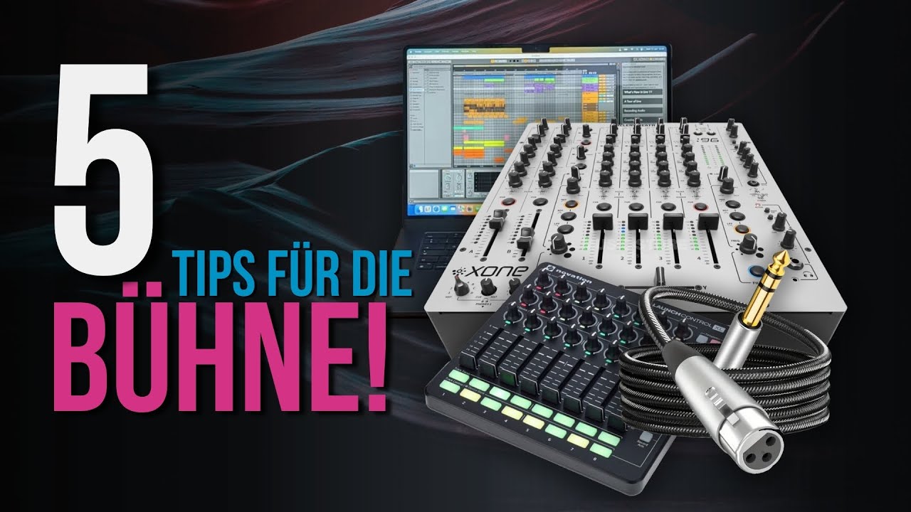 Deine Tracks live Spielen - Performance mit Ableton Live