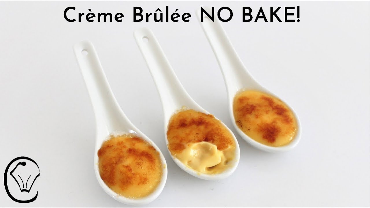 Дегустационные ложки Mini Creme Brulee - так легко приготовить! Крем-брюле