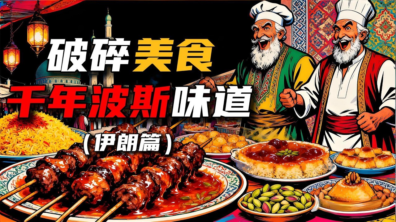 抓饭配一切？中东美食天花板？千年波斯的交融风味餐桌（伊朗篇）