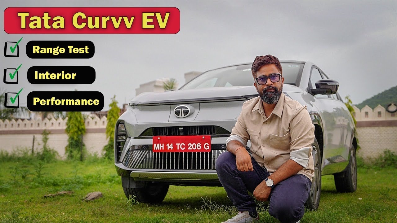 Tata Curvv EV Actual Range Test | AutoYogi | ICN Studio