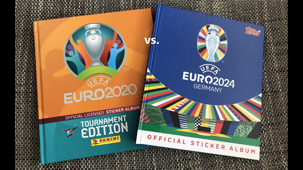 Der große Vergleich! Was ist euer Favorit? - Panini EURO 2020 vs. Topps UEFA EURO 2024 Sticker