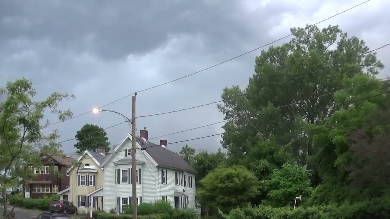 really bad thunderstorm hits pittsfield ma vol2