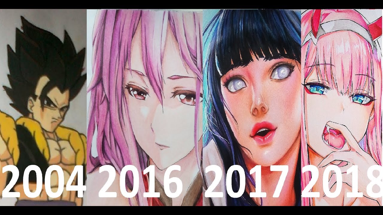 My Art Progress From Age 13-22 (2009-2018)