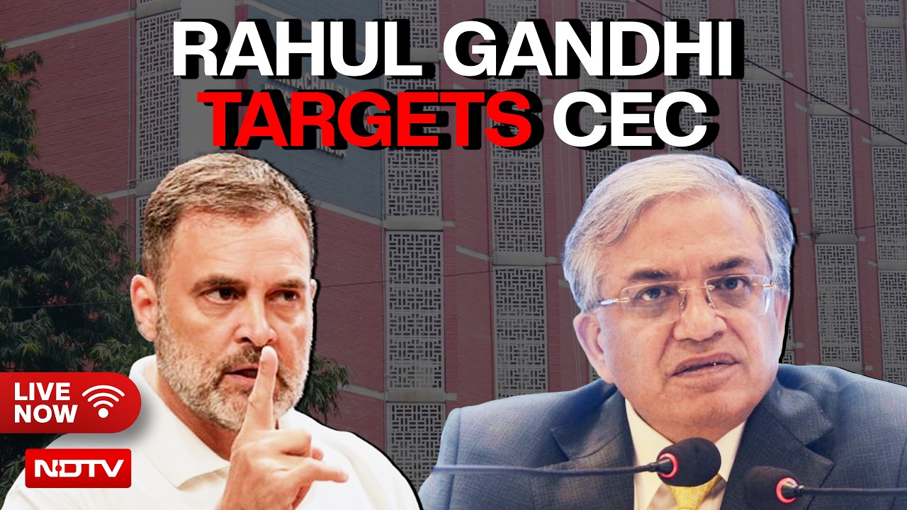 ECI Row LIVE | Rahul Gandhi Attacks CEC Gyanesh Kumar, BJP Counters Over Anti-Incumbency | BJP