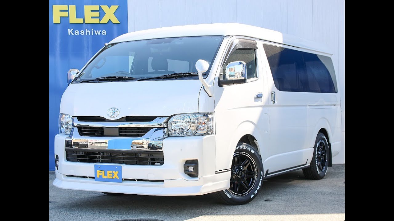 トヨタ ハイエースバン 2.7 スーパーGL ダークプライムⅡ ワイド ミドルルーフ ロングボディ 4WD 床張り施工済み
