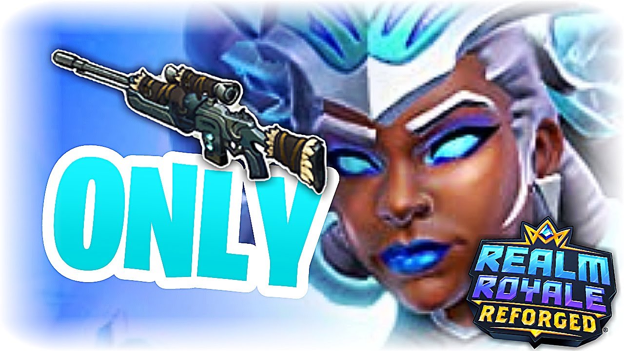 SNIPERS ONLY SOLO VS SQUADS in Realm Royale Reforged.. (LTM)