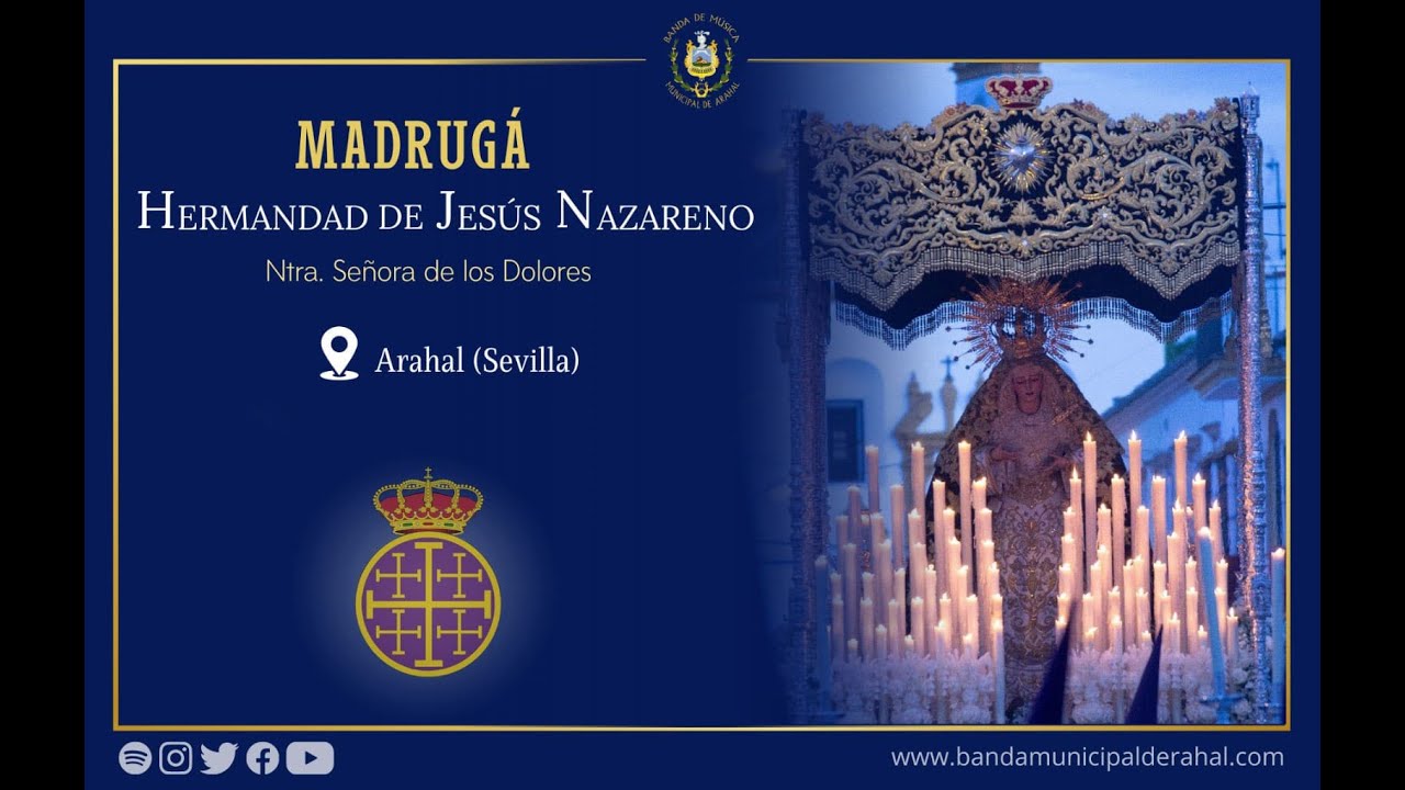 Passio Granatensis (Angel López) La Madruga Hdad Jesús Nazareno Arahal 2023