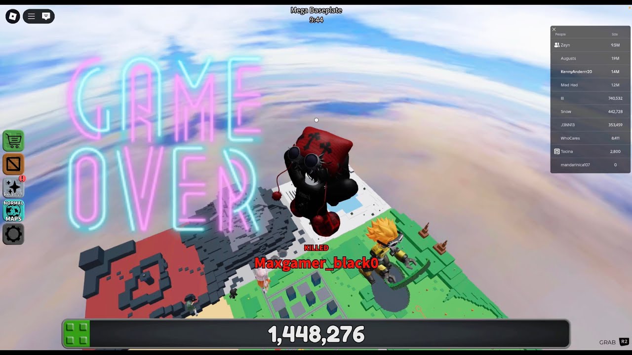 ETW KennyAnderrr20 vs III Maxgamer_black0 roblox eat the world