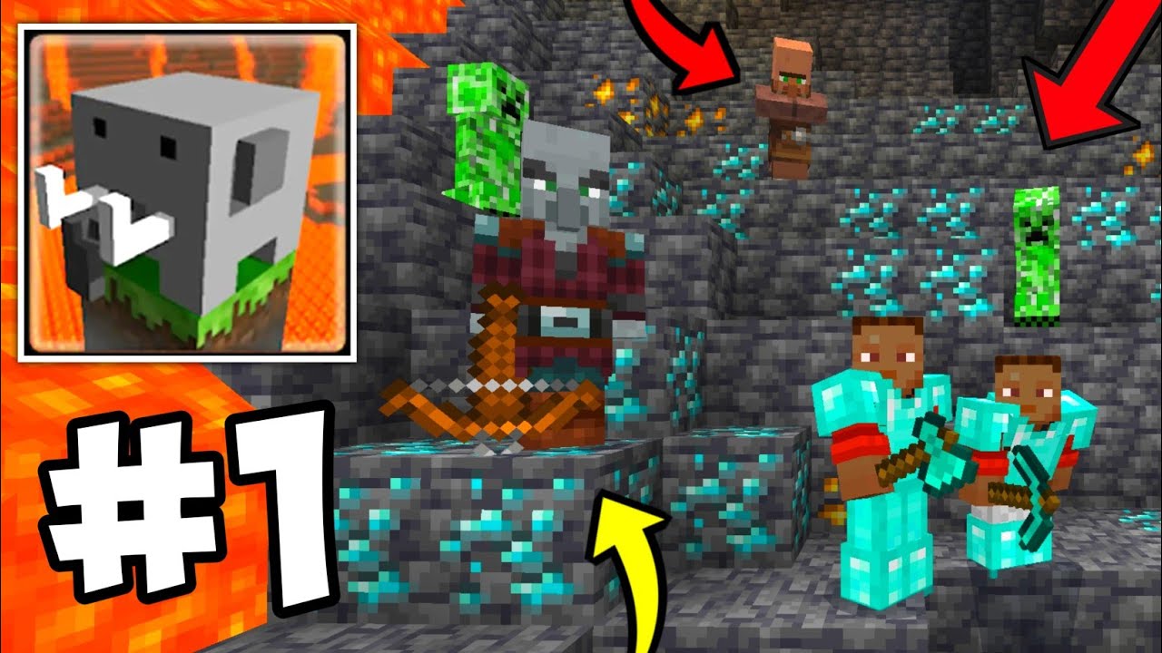How To Find Diamonds In Craftsman Building Craft - Multiplayer Survival Walkthrough Part 1