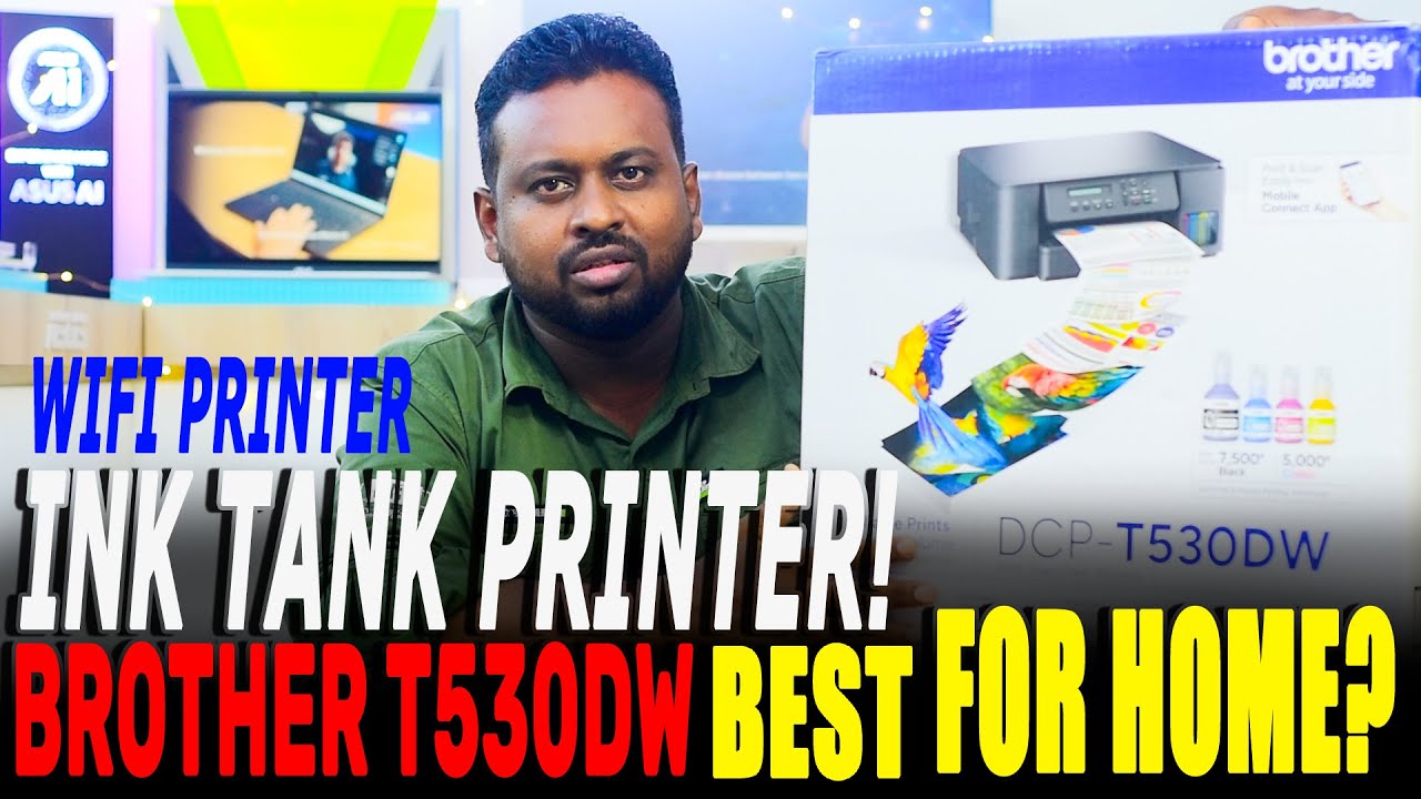 Brother DCP-T530DW Printer Review Tamil | Ink Tank WiFi Printer | Sri Tech Tamil