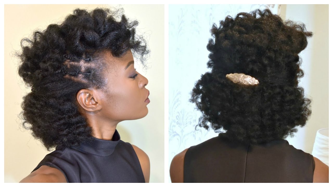 Curls And African Threading Cornrows On Natural Hair  - KeraVada & Spoolies