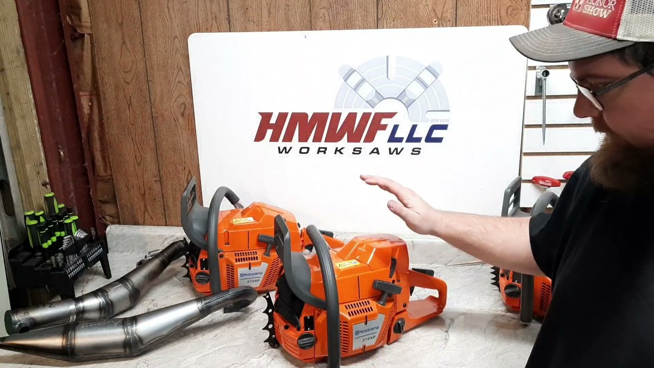 Husqvarna 372xp X-Torq против Pre-X-Torq! Портировано + новая труба-прототип! Лучшая Хускварна?