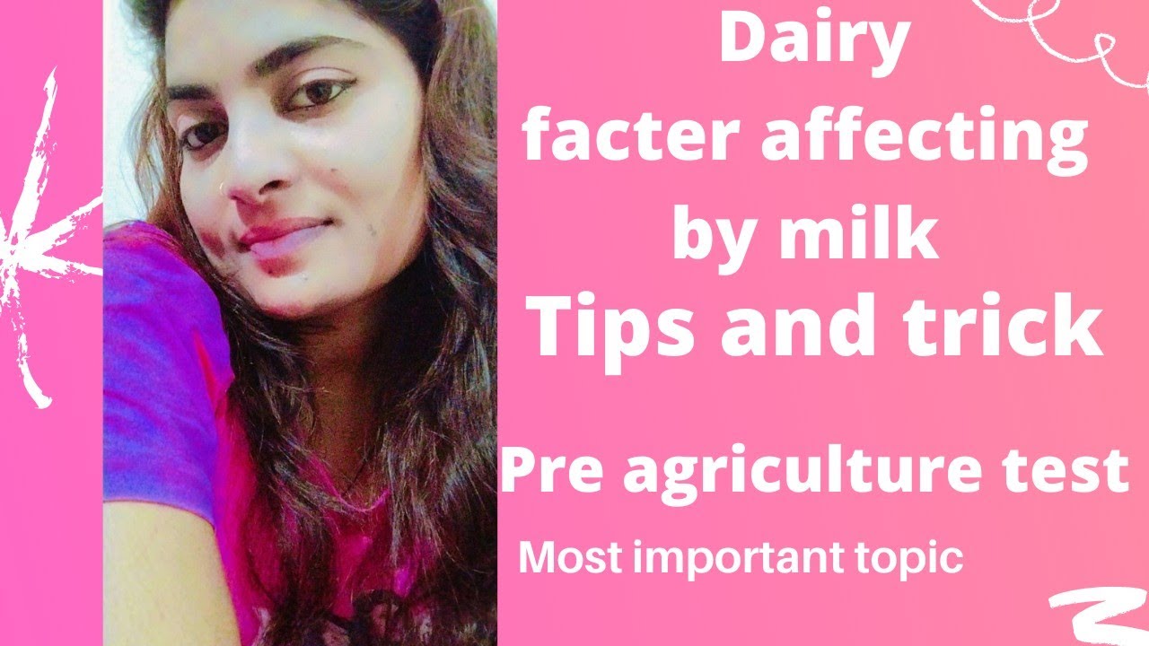 Dairy/ Factor affecting by milk composition / Animal husbandry / imp