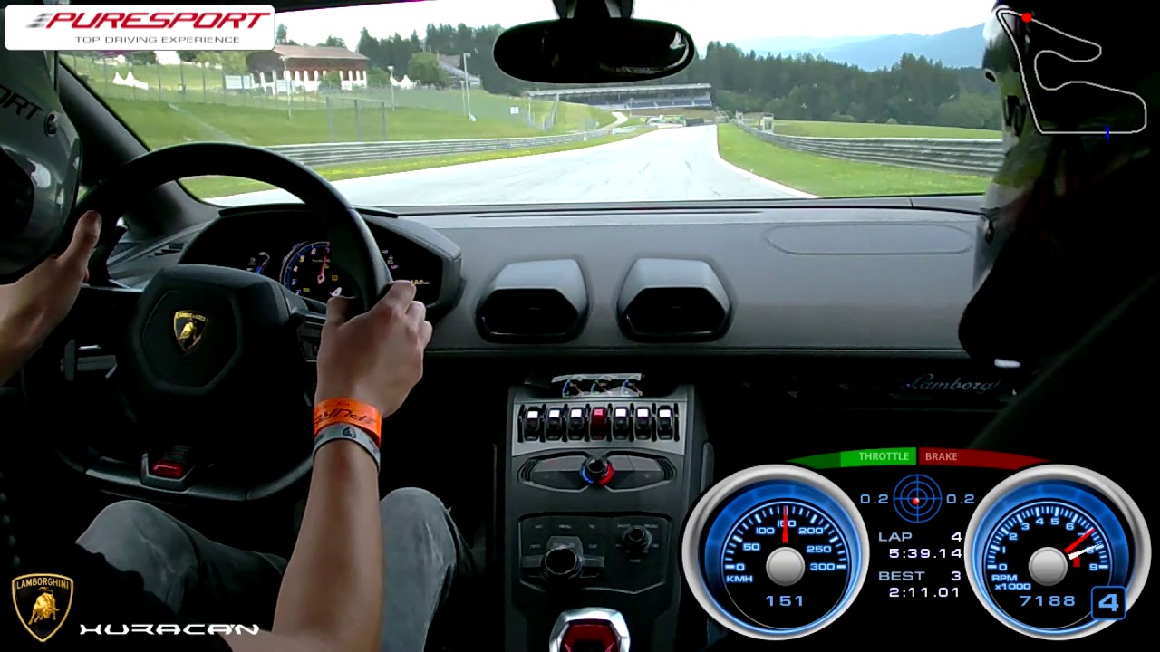 Puresport - Lamborghini Huracan auf dem Red Bull Ring