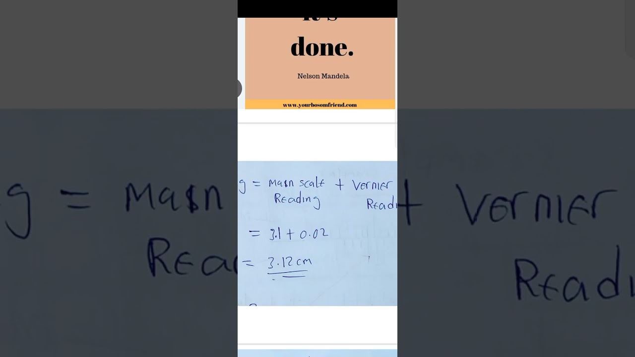 Physics ( MEASURING INSTRUMENT OF LENGTH)