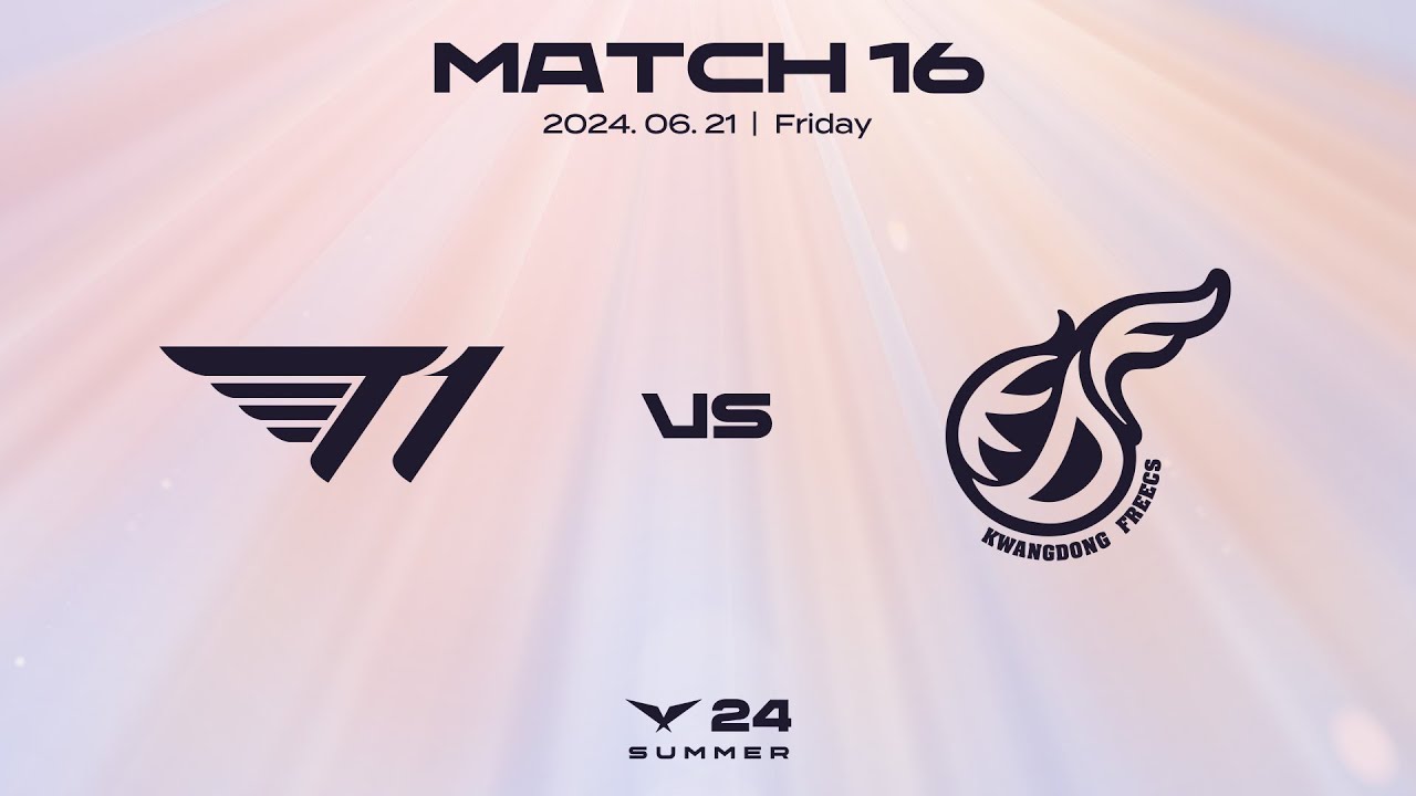 T1 vs. KDF | 매치16 하이라이트 | 06.21 | 2024 LCK 서머 스플릿